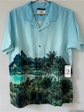 Roark Gonzo Camp Shirt Men’s Size L. NWT